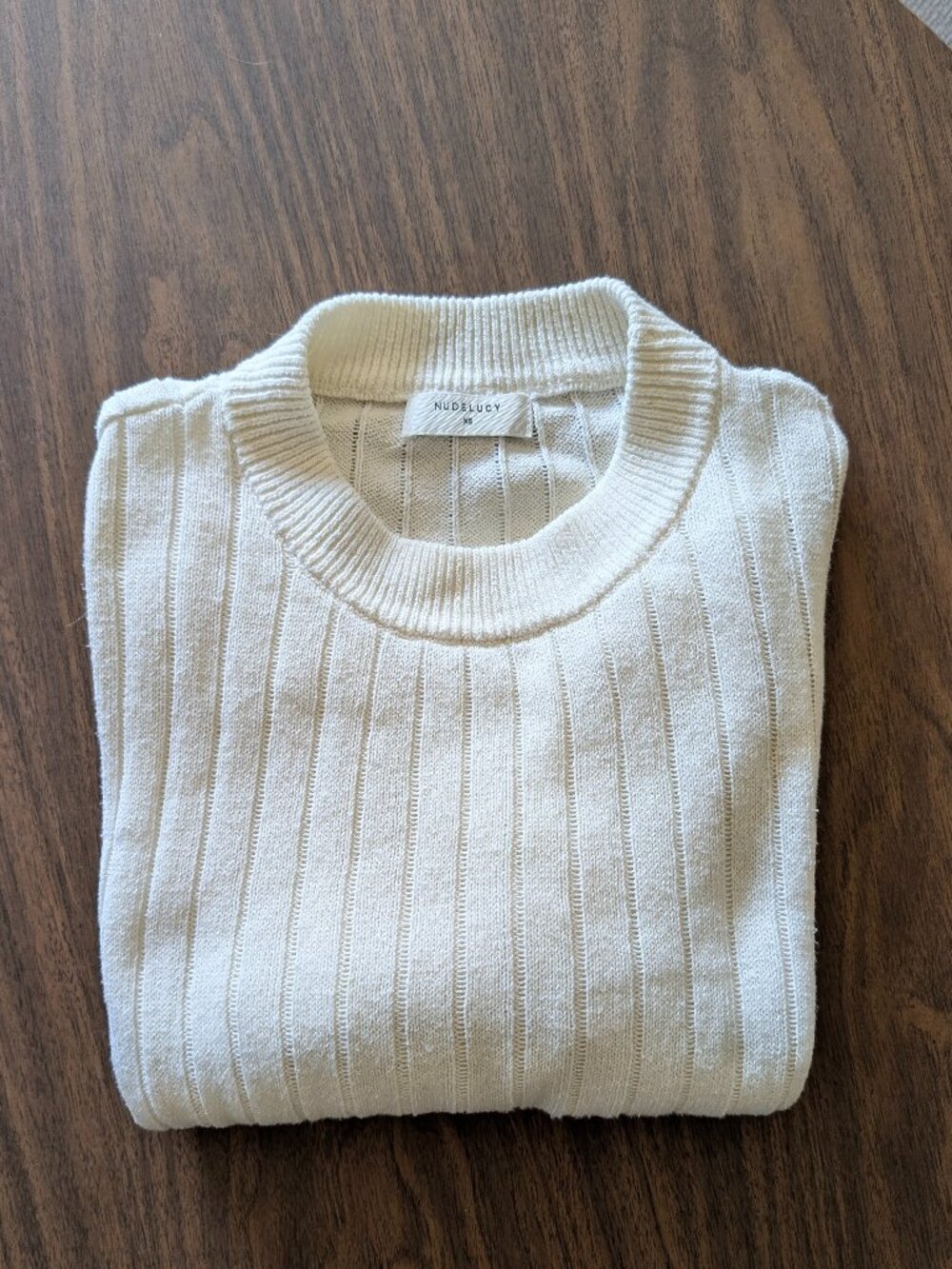 Nude Lucy 100% Cotton Short Sleeve Top